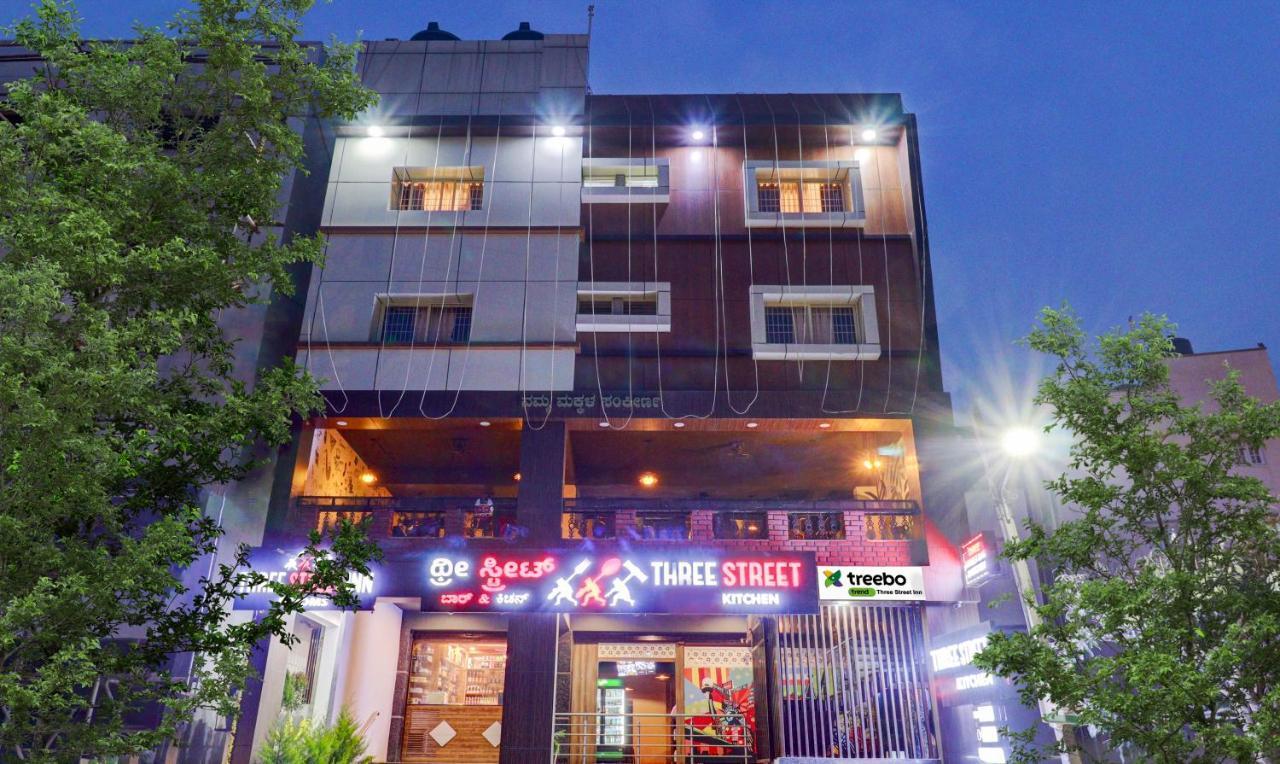 Treebo Three Street Inn Bangalore Buitenkant foto